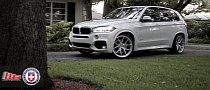 BMW F15 X5 Looks Squeaky Clean on HRE Wheels
