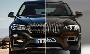 BMW F16 X6 vs BMW E71 X6 Photo Comparison
