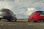 BMW F20 M135i xDrive vs Mercedes-Benz A45 AMG Drag Race