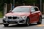 BMW F21 M135i Facelift Goes Out for Tests Barely Camouflaged