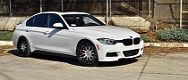 BMW F30 335i M Sport Rides with AC Forged