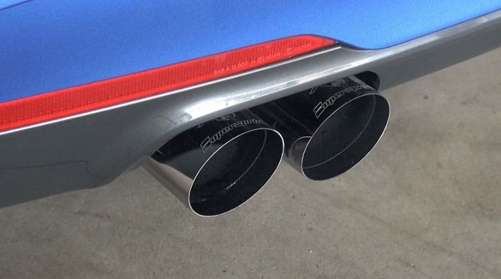 BMW F30 335i with Supersprint exhaust