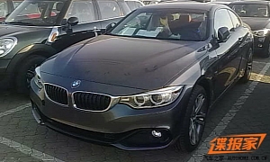 BMW F32 4 Series Coupe Spotted in China Ahead of Official Debut