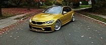 BMW F80 M3 Shows Its Autumn Colors on HRE Classic Wheels