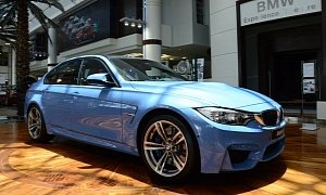 BMW F80 M3 Shows Up in Abu Dhabi Dealership