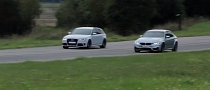 BMW F80 M3 Trashes Audi RS4 Avant on the Drag Strip