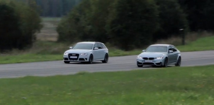 BMW F80 M3 vs Audi RS4 Avant