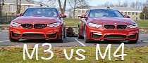 BMW F80 M3 vs. F82 M4 Comparison Suggests 2016 MY Has Better Exhaust Sound