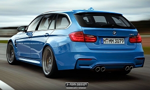BMW F81 M3 Touring Rendered