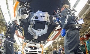 BMW Factory In Munich Suffers Production Disruption From Two Drunk Workers