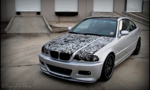 BMW Fan Created His Own BMW Art Car