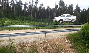 BMW Flies to Infinity and Beyond in Estonian Rally