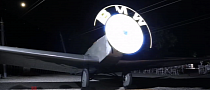 BMW Goes Back to Its Roots with a Radial Airplane Light Show