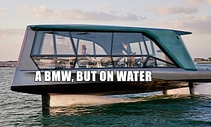 BMW Has a Super-Sleek, Futuristic, Electric Flying Yacht. It's Being Sold at Auction