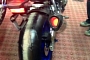 BMW HP4 Breathes Fire from Burning Red Akrapovic Exhaust