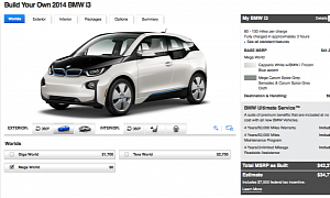 BMW i3 Configurator Finally Online and Functional