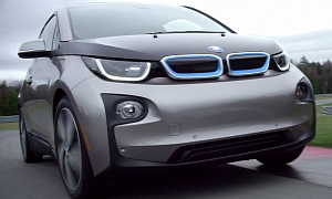 BMW i3 Goes for a Hot Lap