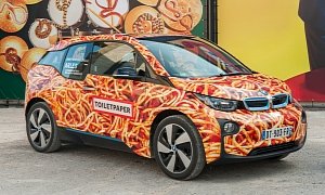 BMW i3 Spaghetti Car Needs More Meatballs