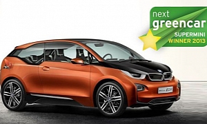 BMW i3 Wins 2 Prizes in 2013 Next Green Car Awards