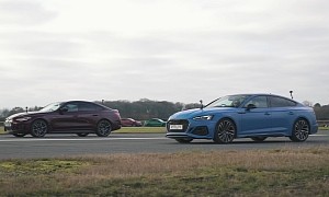 BMW i4 M50 Drag Races Audi RS 5 Sportback, Both Are Seriously Impressive