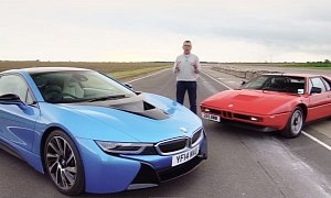 BMW i8 and M1 Face Off on the Track