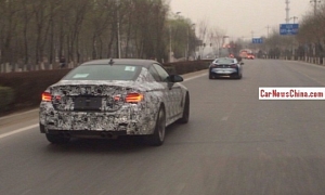 BMW i8 and M4 Spotted Testing in China