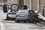 BMW i8 Crashes into an Audi A3 on a German Autobahn
