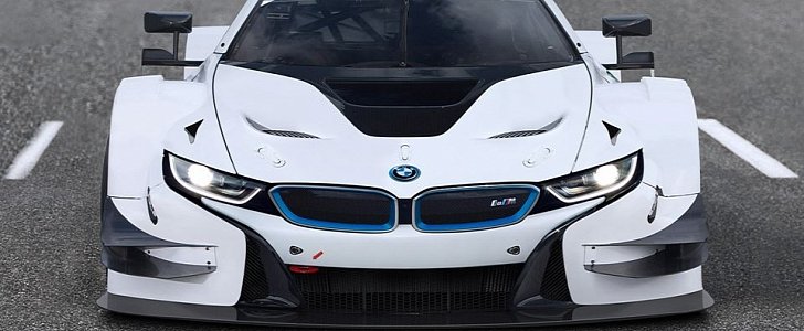 BMW i8 DTM Racecar Rendering
