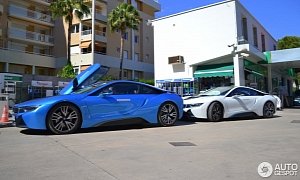 BMW i8 Duo Spotted in France