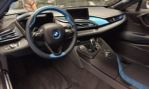 BMW i8 Gets Alcantara and Carbon Fiber Treatment from German Special Customs