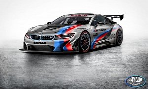 BMW i8 GT3 Rendered, Looks Absolutely Vicious