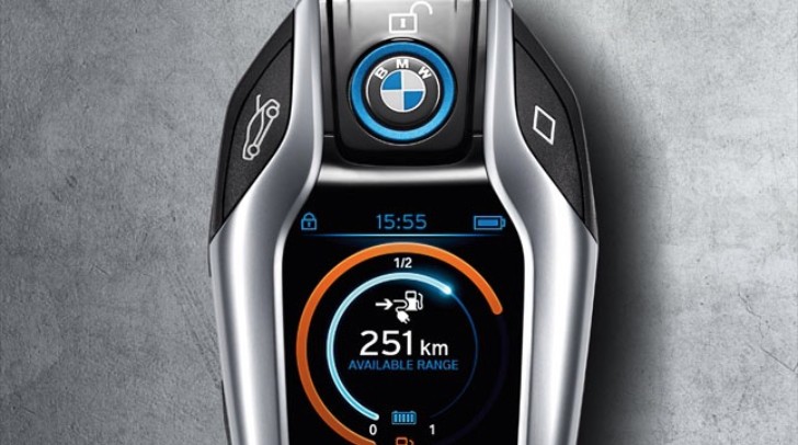 BMW i8 Key Fob Rendering