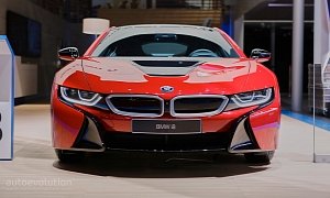 BMW i8 Protonic Red Edition Is the Beginning of Something Hot in Geneva