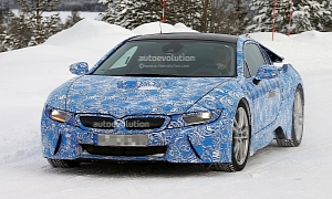 BMW i8 Prototype Gets Production Lights in Latest Spyshots