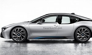 BMW i8 Rendered with Four Doors