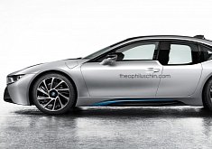 BMW i8 Rendered with Four Doors