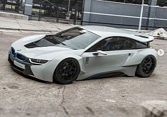 BMW i8 Shooting Brake Has Floating Rear Windows, Stands Out Easily
