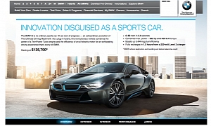 BMW i8 Shows Up on US Website