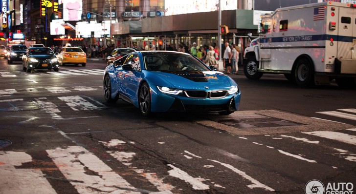 BMW i8 Spotted in NYC