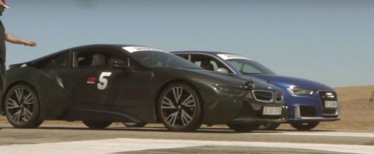 BMW i8 Takes On Audi RS3 and Range Rover Sport SVR, Proves Hybrids Are Fast