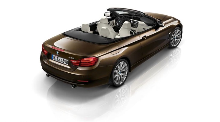 BMW 4 Series Convertible in Pyrite Brown