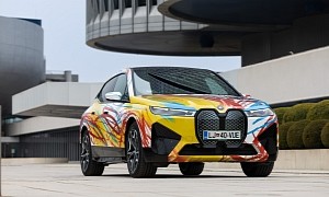 BMW Invited Artists To Use the 2022 iX as a Canvas, Here's the Winning Result