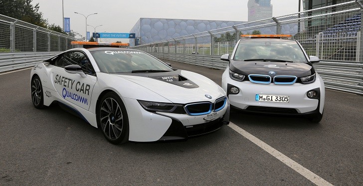 BMW i8 safety car and i3 medical car