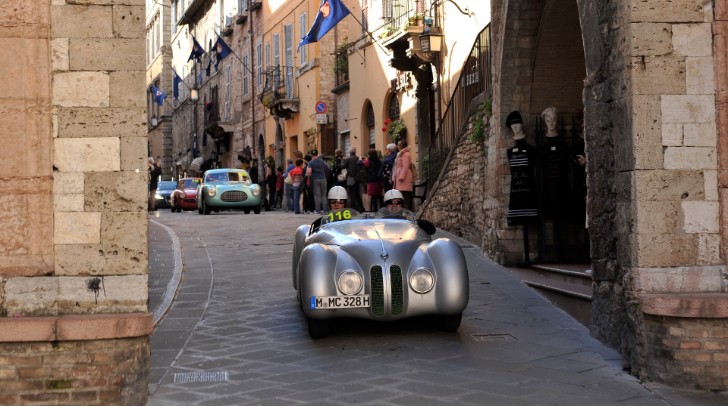 BMW 328 at Mille Miglia