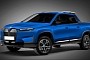 BMW iX Electric SUV Reimagined as an Electric Pickup Truck