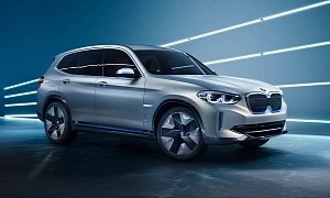 BMW iX3 Electric Crossover Concept Debuts in Beijing, Production Set for 2020