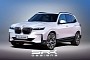 BMW iX5 Electric SUV Envisioned With iX and Concept XM Cues Is Oddly Bearable