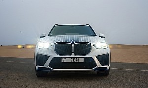 BMW iX5 Hydrogen Gets Really Hot in the Desert, Nothing Breaks