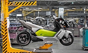 BMW Kicks Off Production for C evolution Electric Scooter
