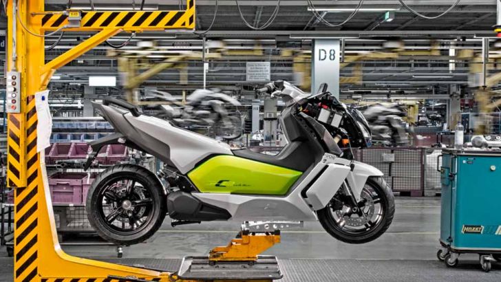 BMW C evolution electric scooter